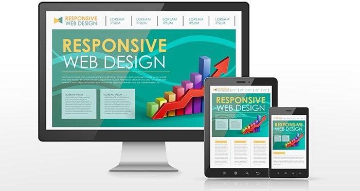 responsive web design in TV, tablet and smart phone